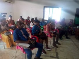 Formation et orientation vers une possible insertion de 20 jeunes sur les objectifs de développement durable à Bangou-ville